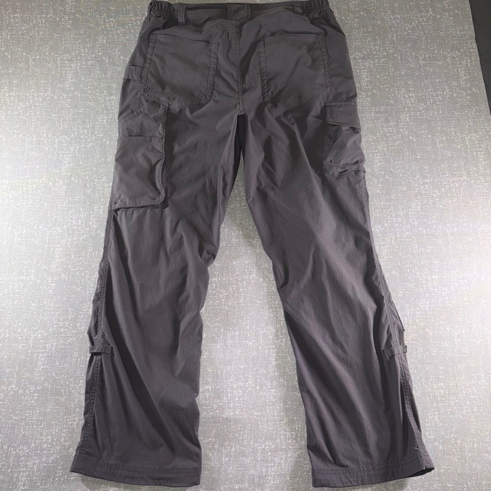 Duluth Trading Co Dry on the Fly Cargo Pants Womens 16x31 Gray Hiking Outdoor - Picture 11 of 13
